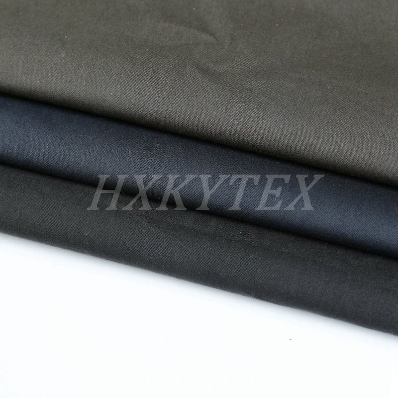 Cotton with Nylon Blend Stretch Fabric for Men's Padded Jacket